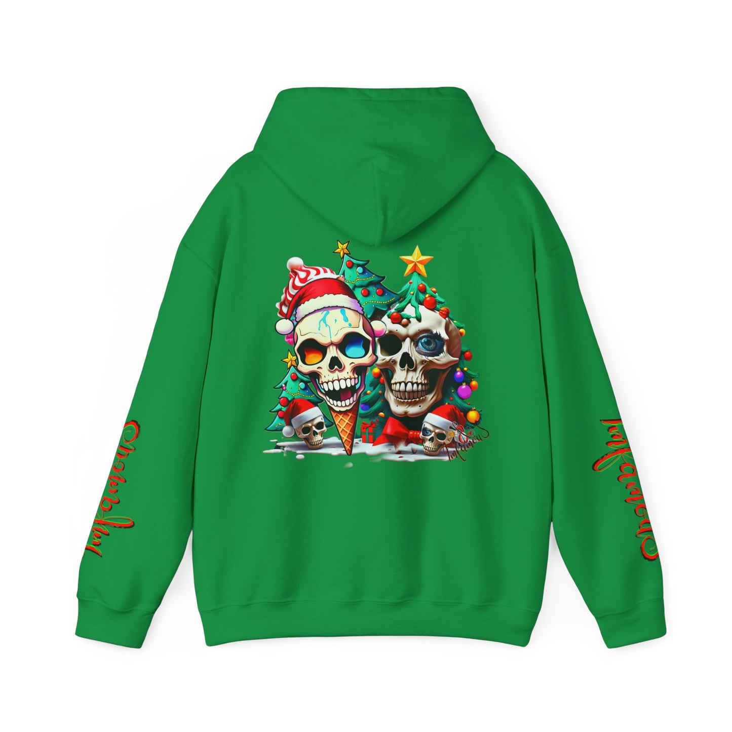 Premium hooded sweatshirt - Imfamous Christmas Skull i-scream - Imfamous Design