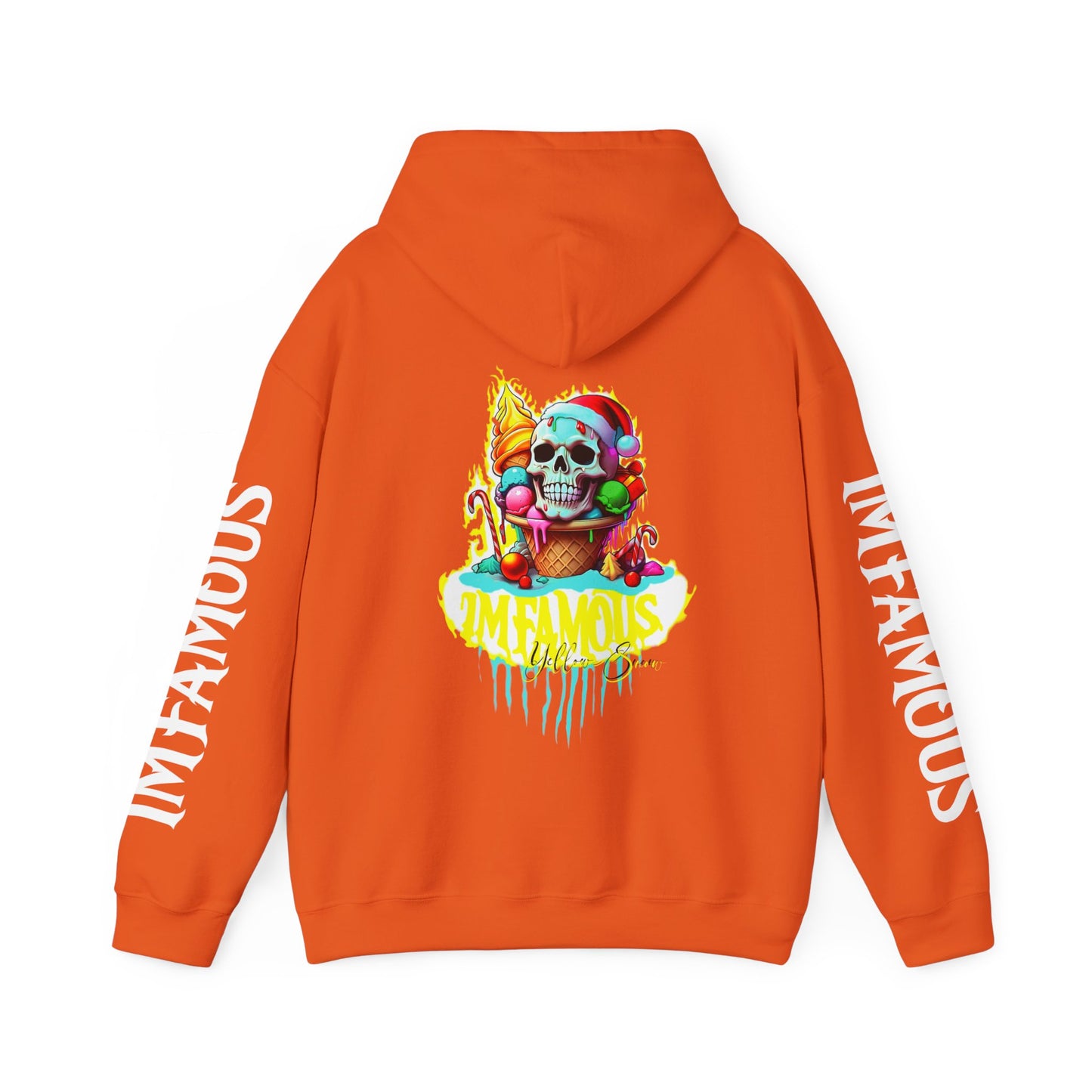 Premium hooded sweatshirt - Imfamous Yellow Snow I-scream Hoodie