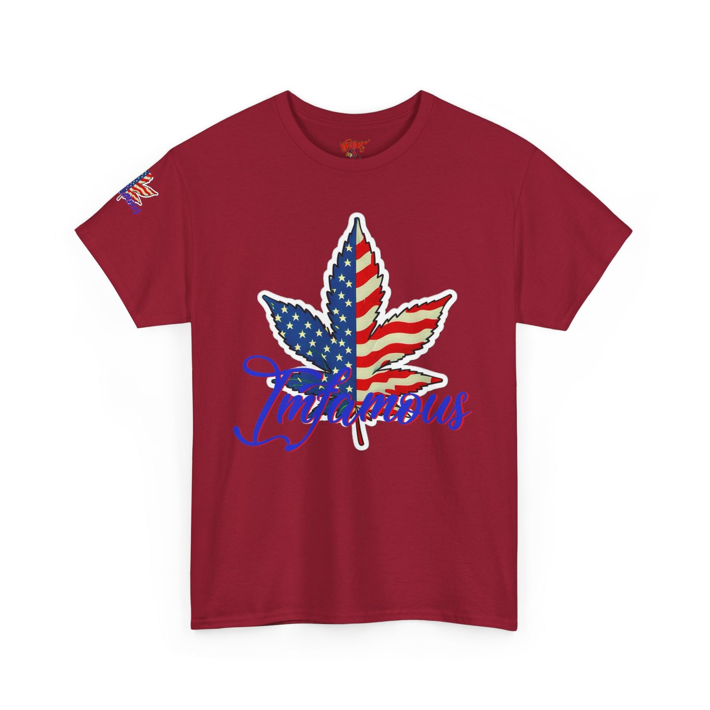 Premium graphic T-shirt - Imfamous America