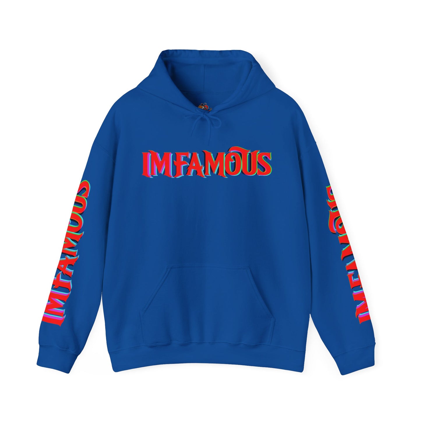 Premium Hooded Sweatshirt -Funny - Imfamous : Don't go unprotected lol