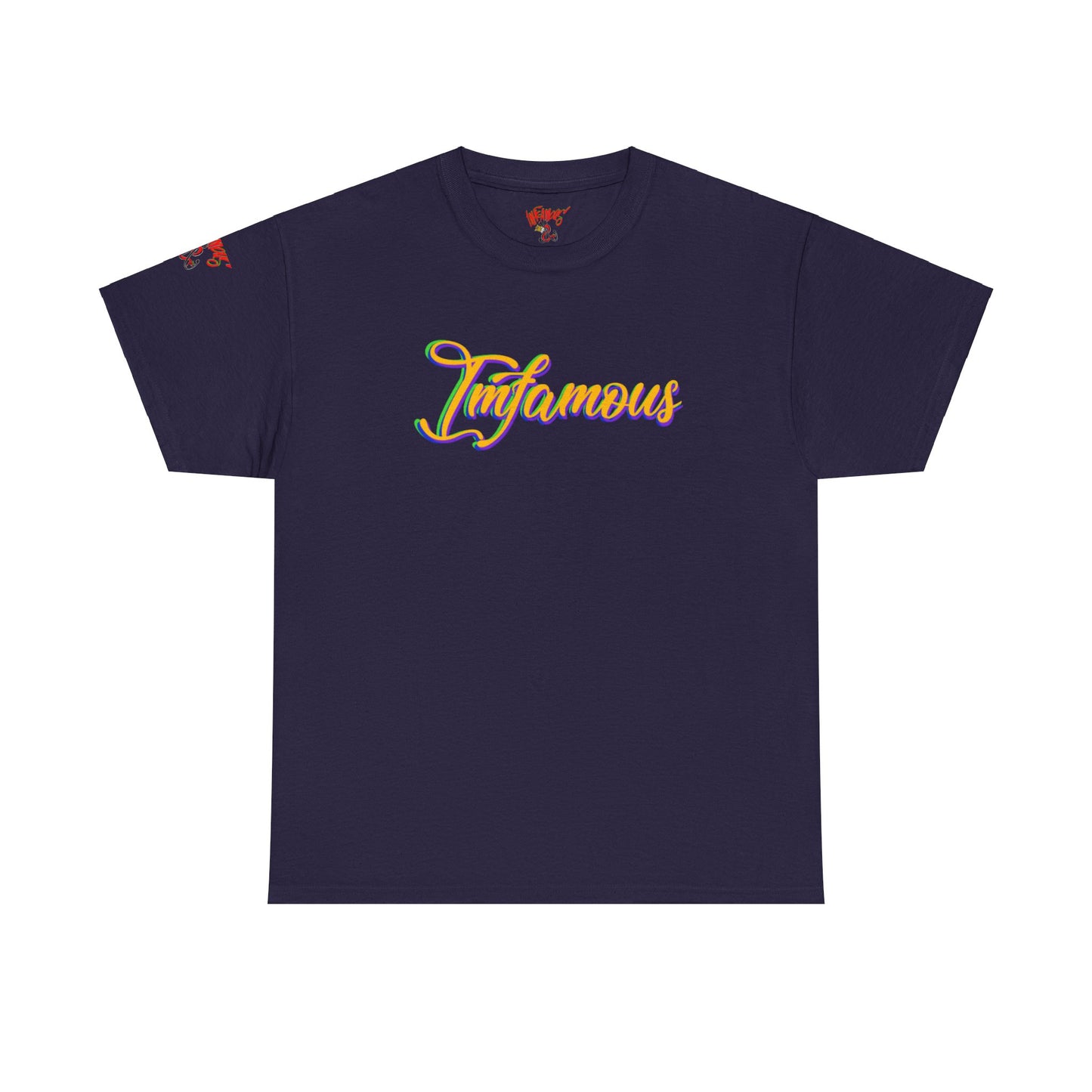 Premium graphic T-shirt - Imfamous Funny Toilet Paper “i got you back bro”