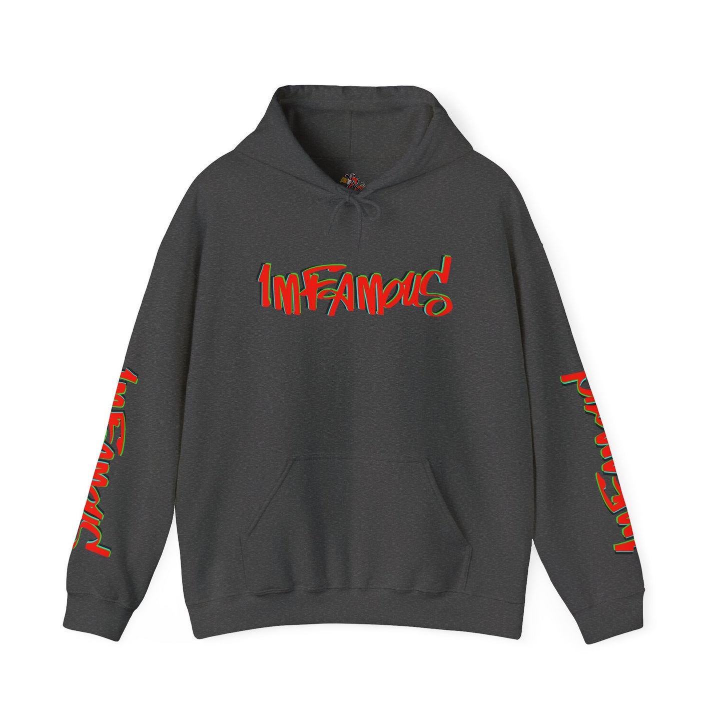 premium Hooded Sweatshirt - Imfamous I-scream Halloween spooky