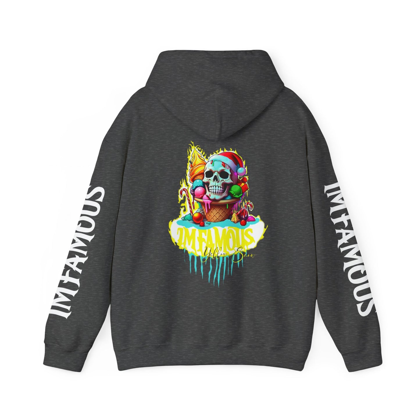 Premium hooded sweatshirt - Imfamous Yellow Snow I-scream Hoodie