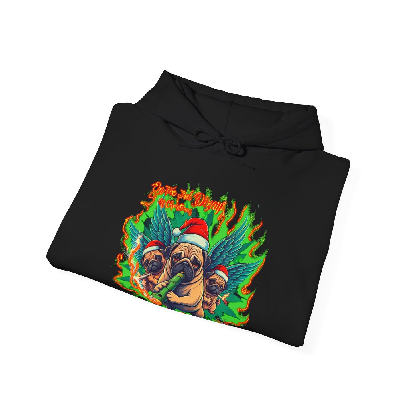 Premium hooded sweatshirt- Imfamous Pug Life