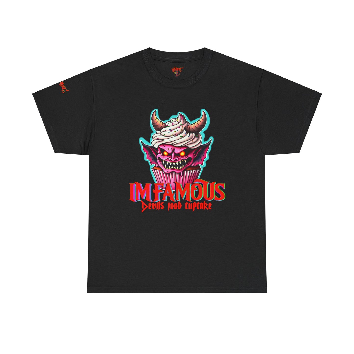 Premium graphic T-Shirt - Imfamous “devils food cupcake”