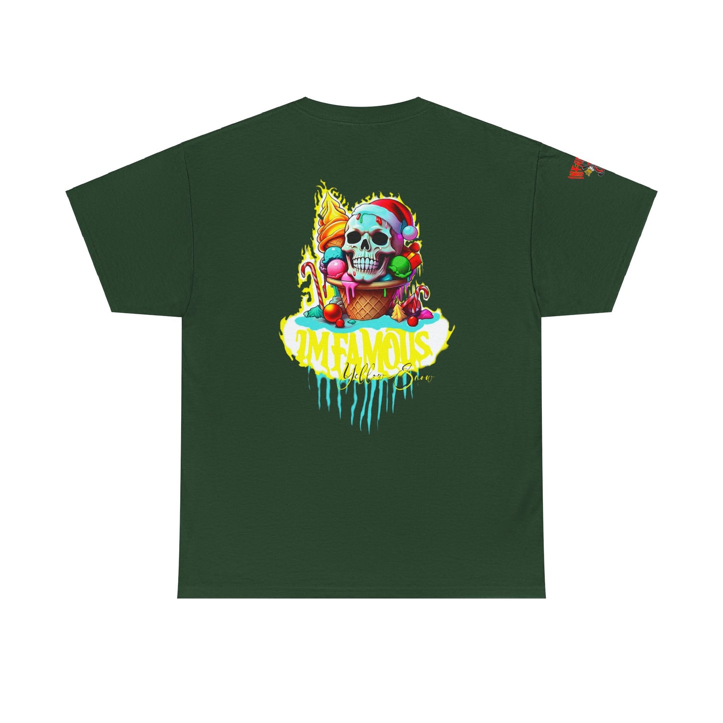 Premium Graphic T-shirt - Imfamous yellow snow i-scream