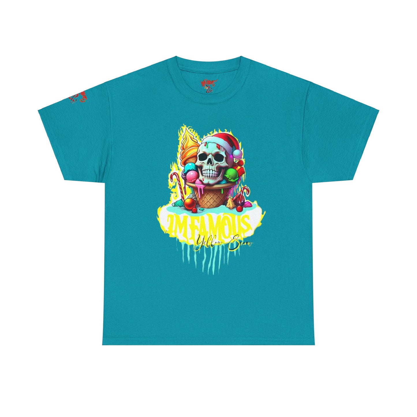 Premium graphic T-Shirt - Imfamous Christmas I-scream