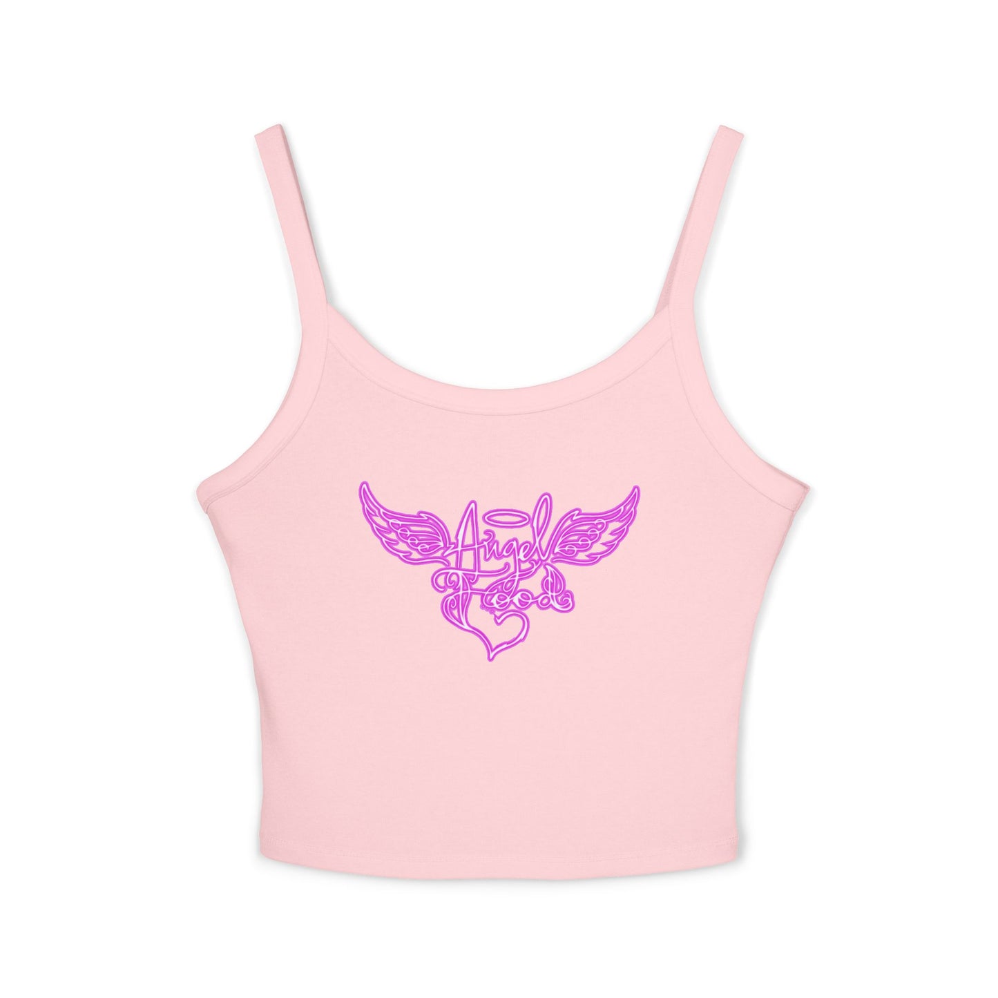 Angel Wings Tank Top, Trendy Spaghetti Strap Top for Festivals, Cute Summer Outfits, Gift for Her, Casual Wear