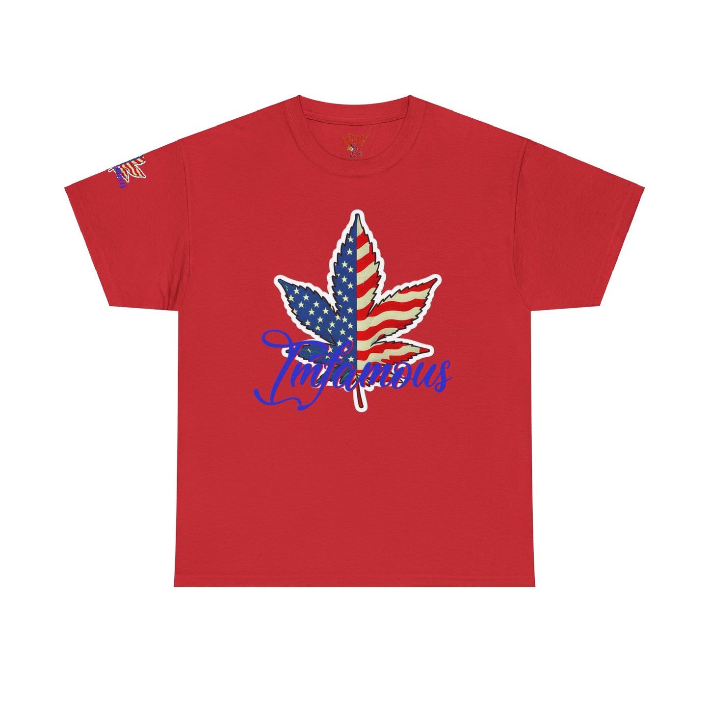 Premium graphic T-shirt - Imfamous America