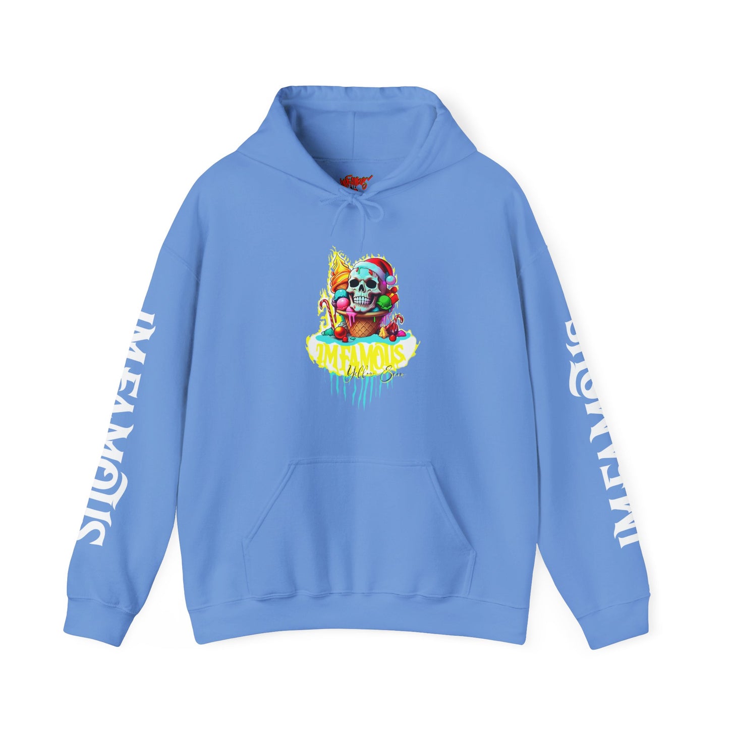 Premium hooded sweatshirt - Imfamous Yellow Snow I-scream Hoodie