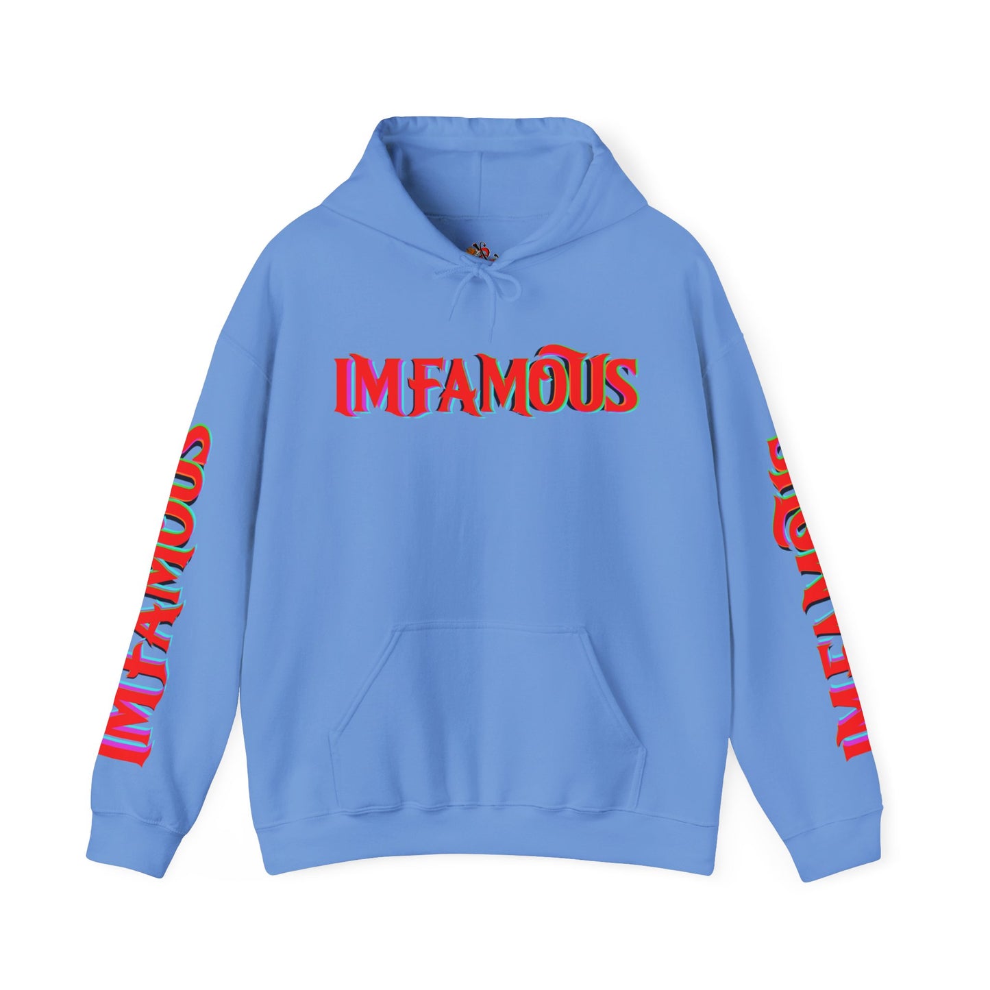 Premium Hooded Sweatshirt -Funny - Imfamous : Don't go unprotected lol