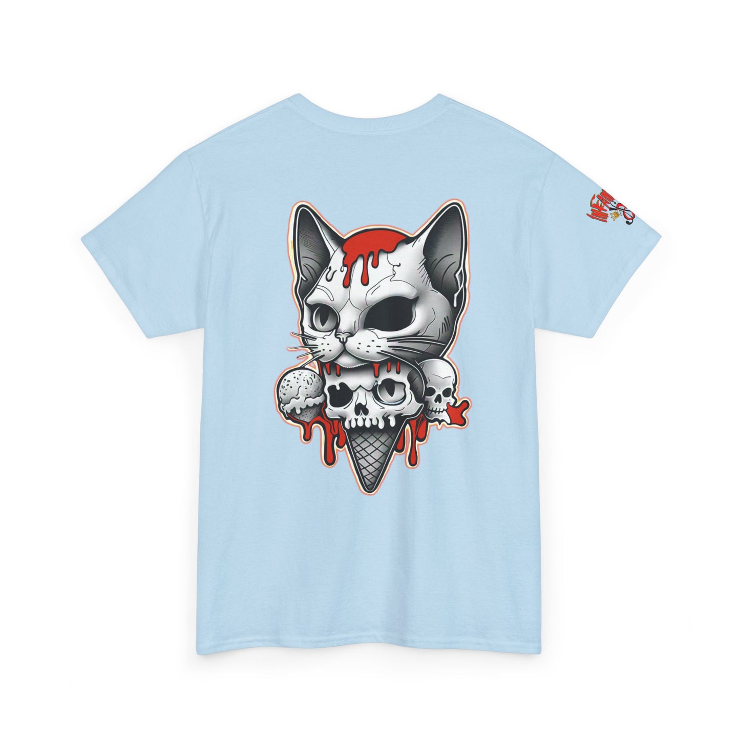 Imfamous Dead Kitty I-Scream Tee shirt, Awesome premium graphic T-Shirt