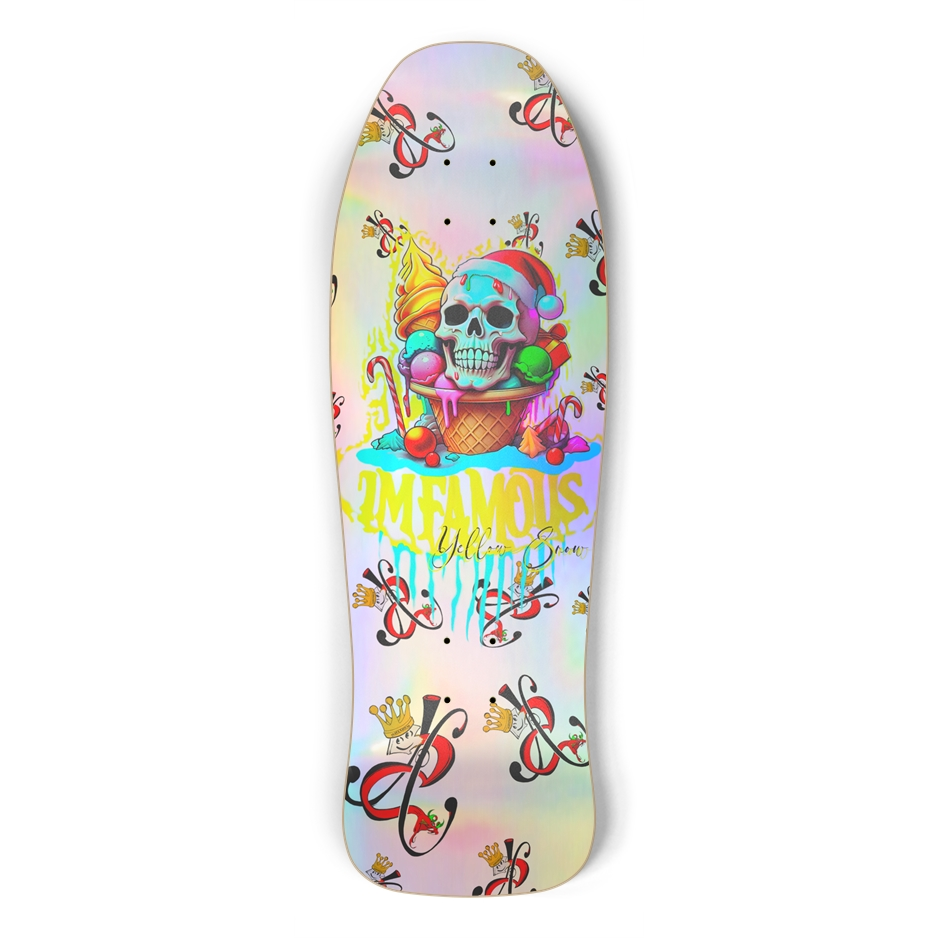 Imfamous Christmas I-Scream Custom Skateboard