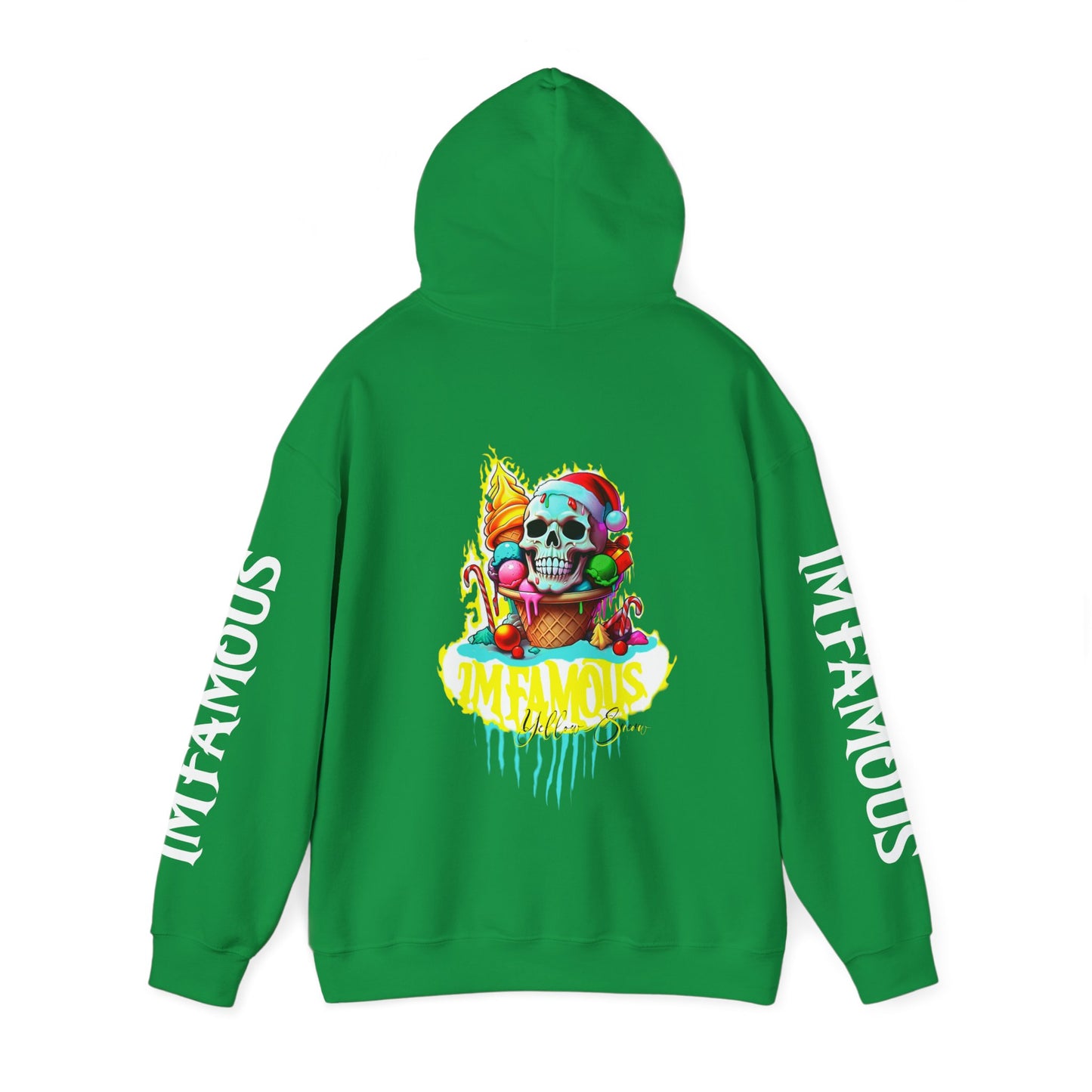 Premium hooded sweatshirt - Imfamous Yellow Snow I-scream Hoodie