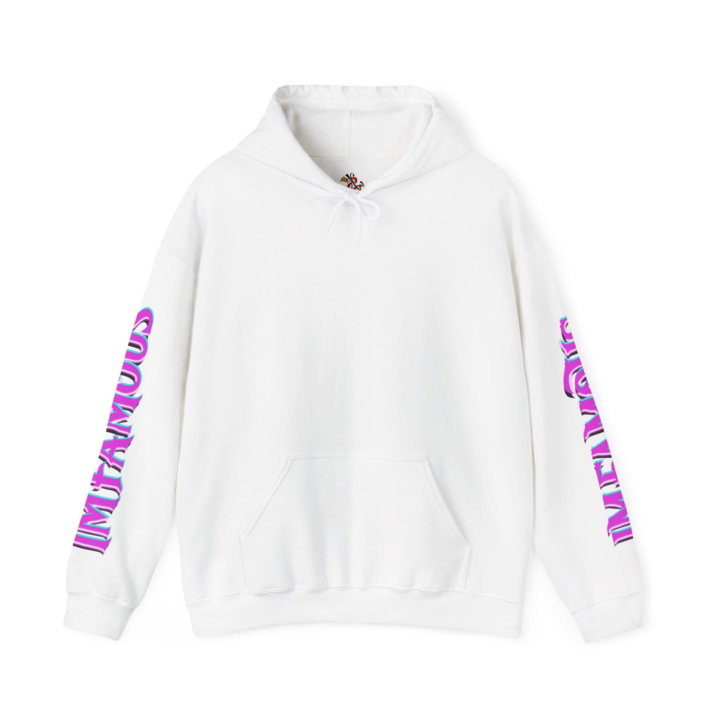 Premium Hooded Sweatshirt -cyclops being abducted by ufo