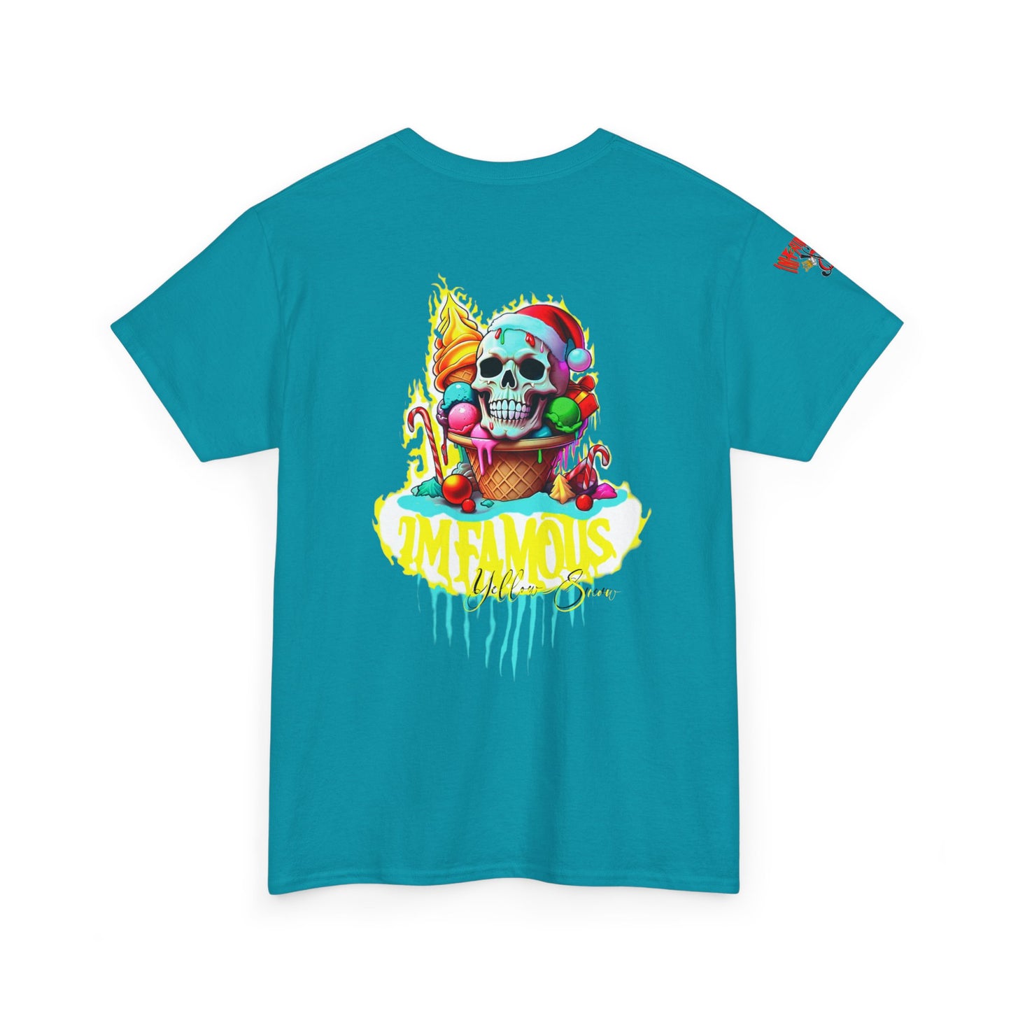 Premium Graphic T-shirt - Imfamous yellow snow i-scream