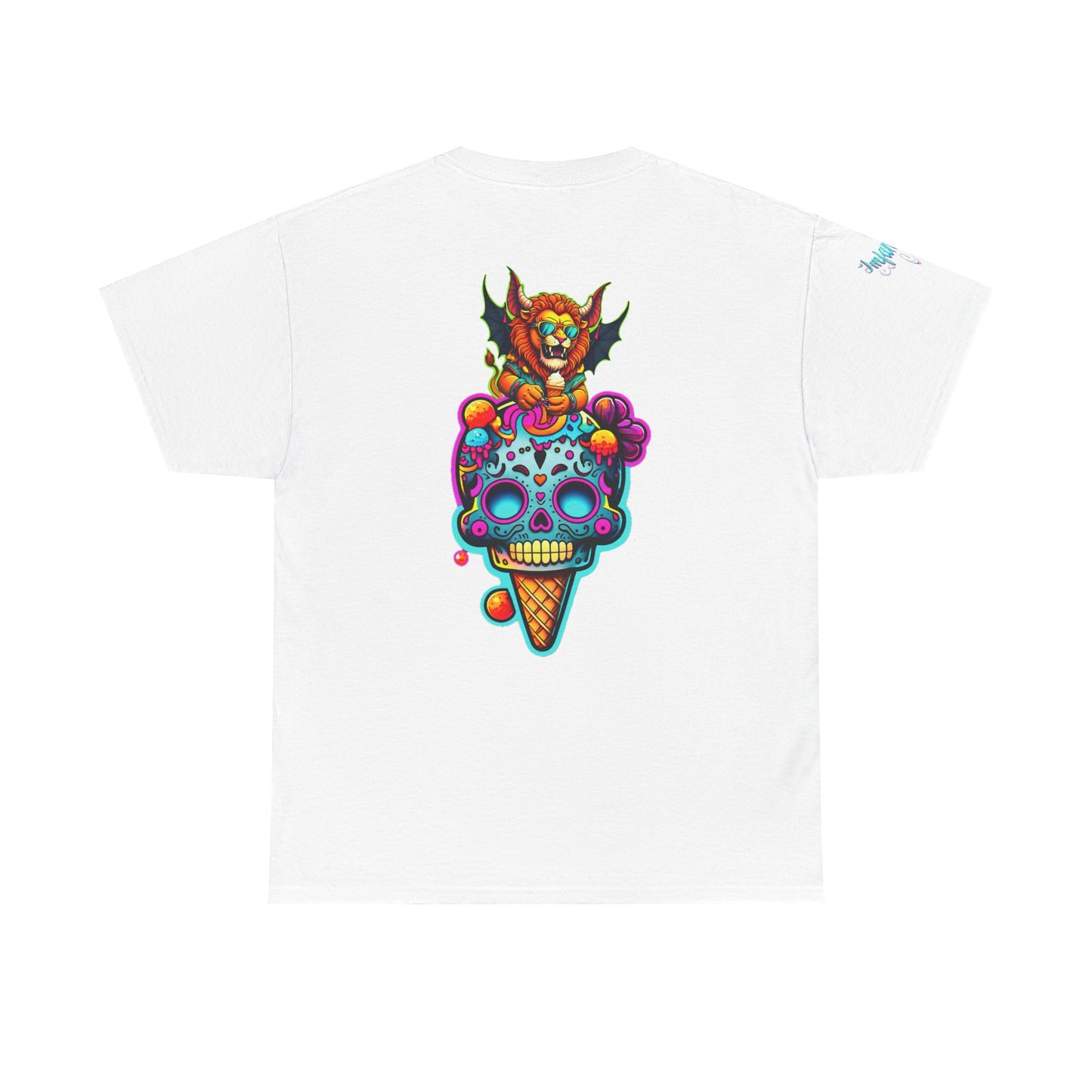 Premium Graphic T-shirt - Imfamous Leo I-scream Design