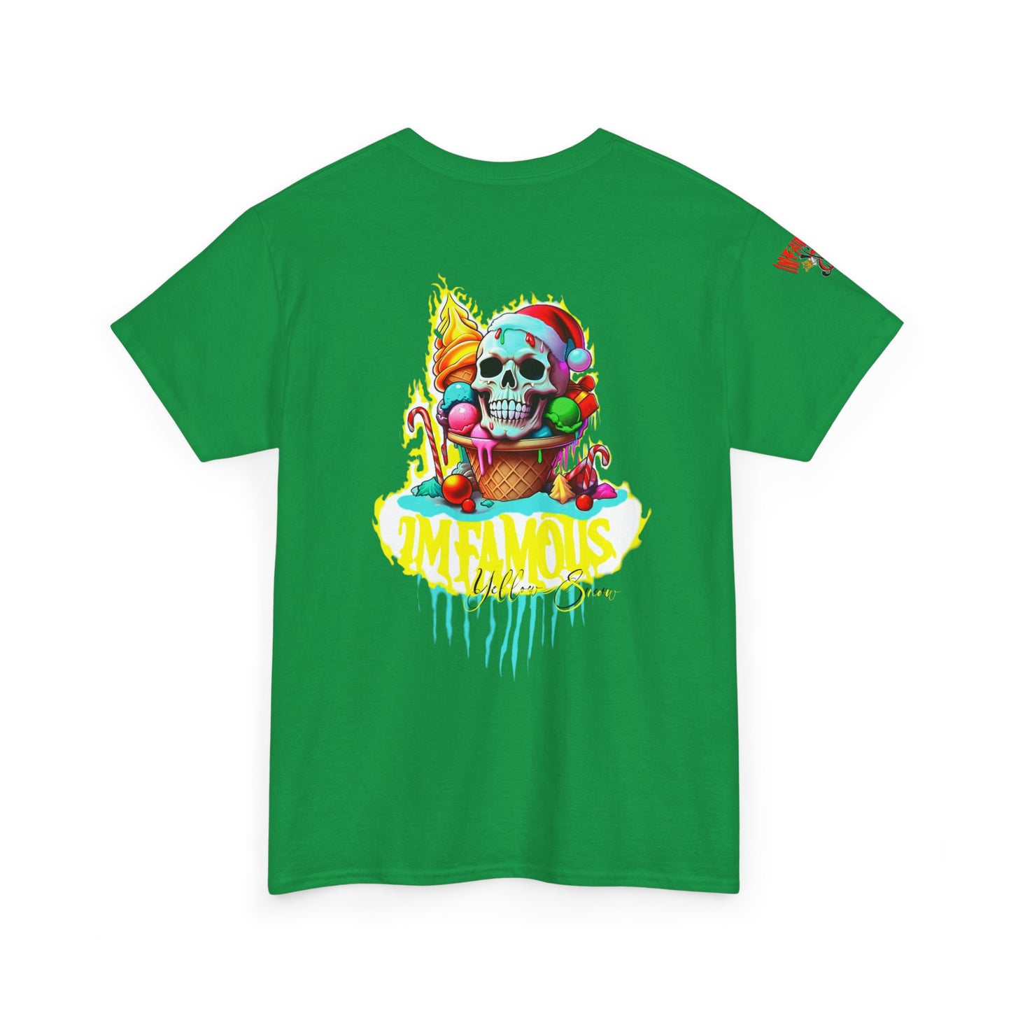 Premium Graphic T-shirt - Imfamous yellow snow i-scream