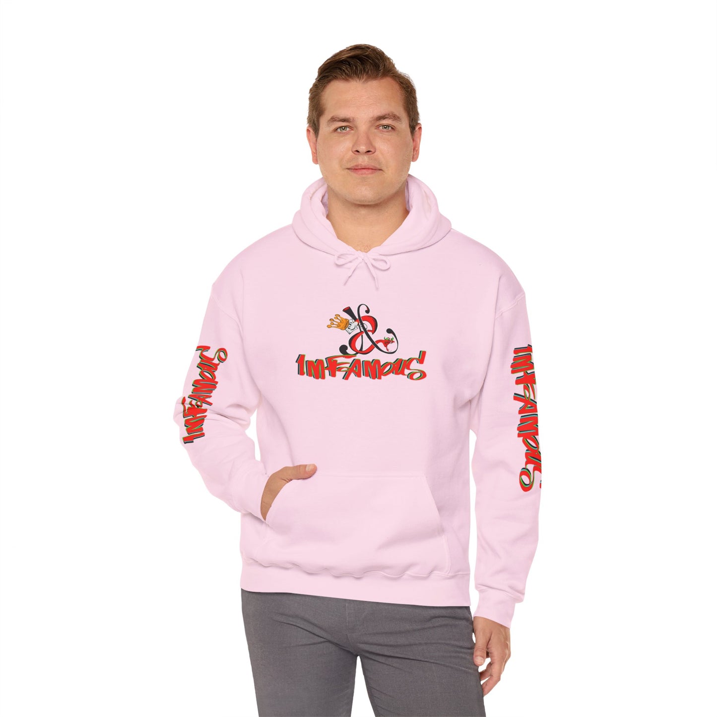 Sudadera con capucha con el famoso diseño de Bad Pussy Cat - Unisex