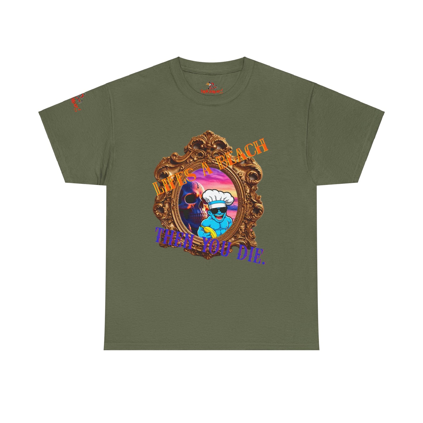 Premium Graphic T-shirt - Imfamous - Lifes a beach