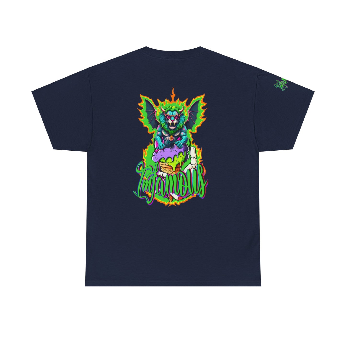 Premium graphic T-shirt - Imfamous Leo i-scream