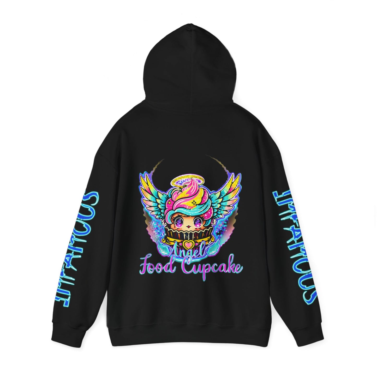 Imfamous Angel Food Cupcake #4 Graphic Hoodie - Stylish Unisex Heavy Blend Sweatshirt