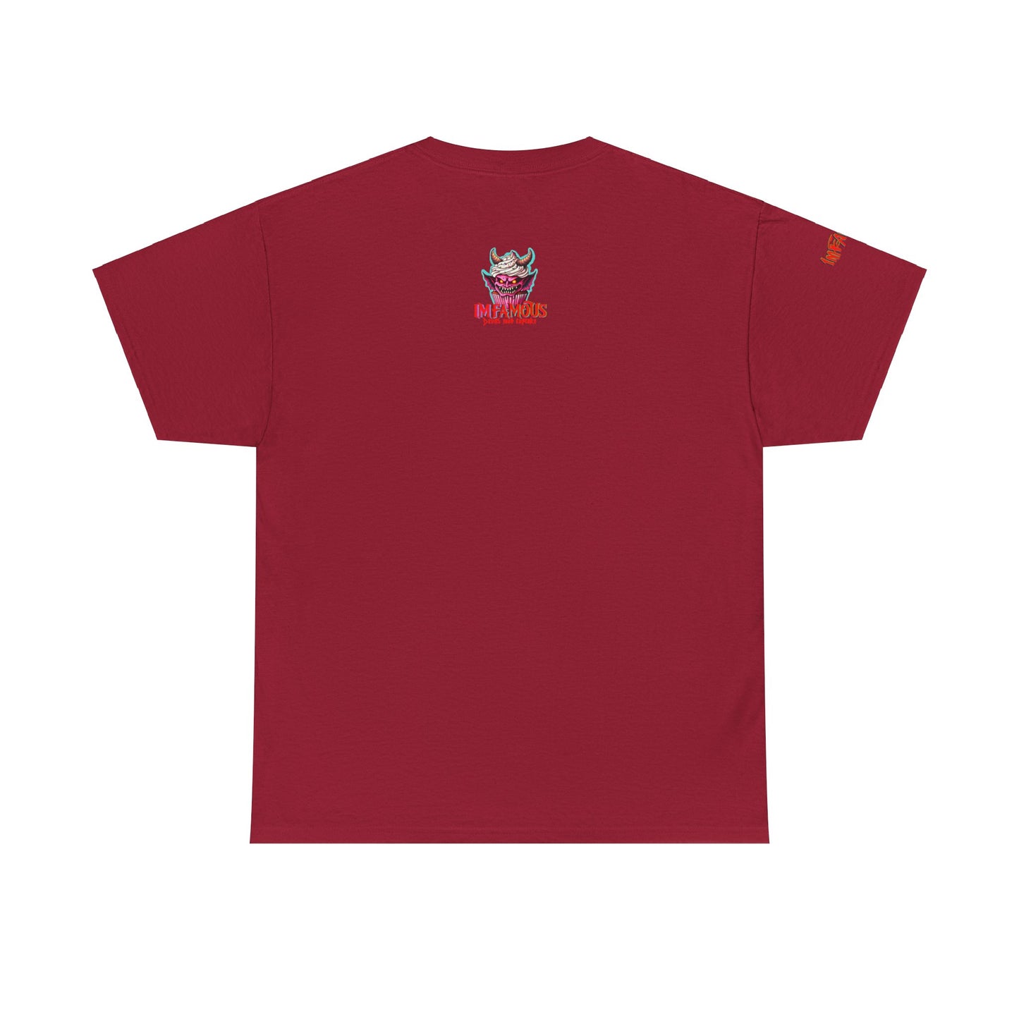 Premium graphic T-Shirt - Imfamous “devils food cupcake”