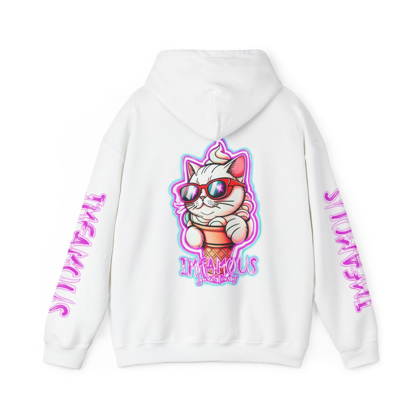 Premium hooded sweatshirt - Imfamous Sweet Pussy Cat Design