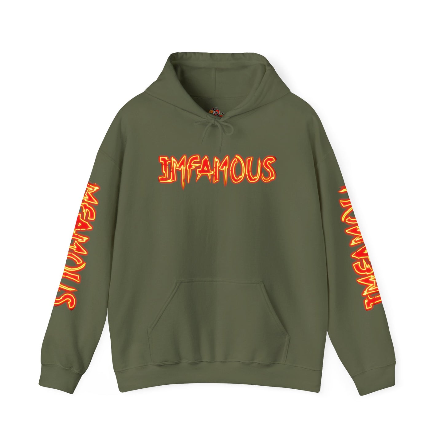 Premium Hooded Sweatshirt Devils Food Cupcake Design #5