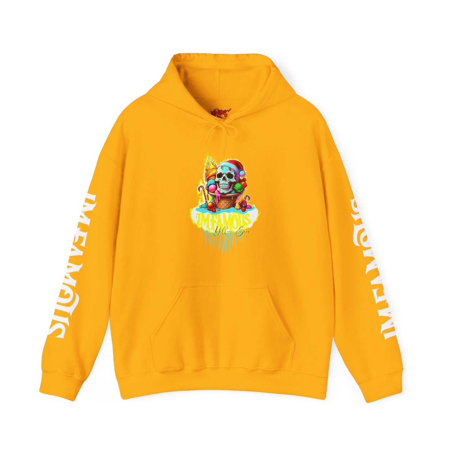 Premium hooded sweatshirt - Imfamous Yellow Snow I-scream Hoodie