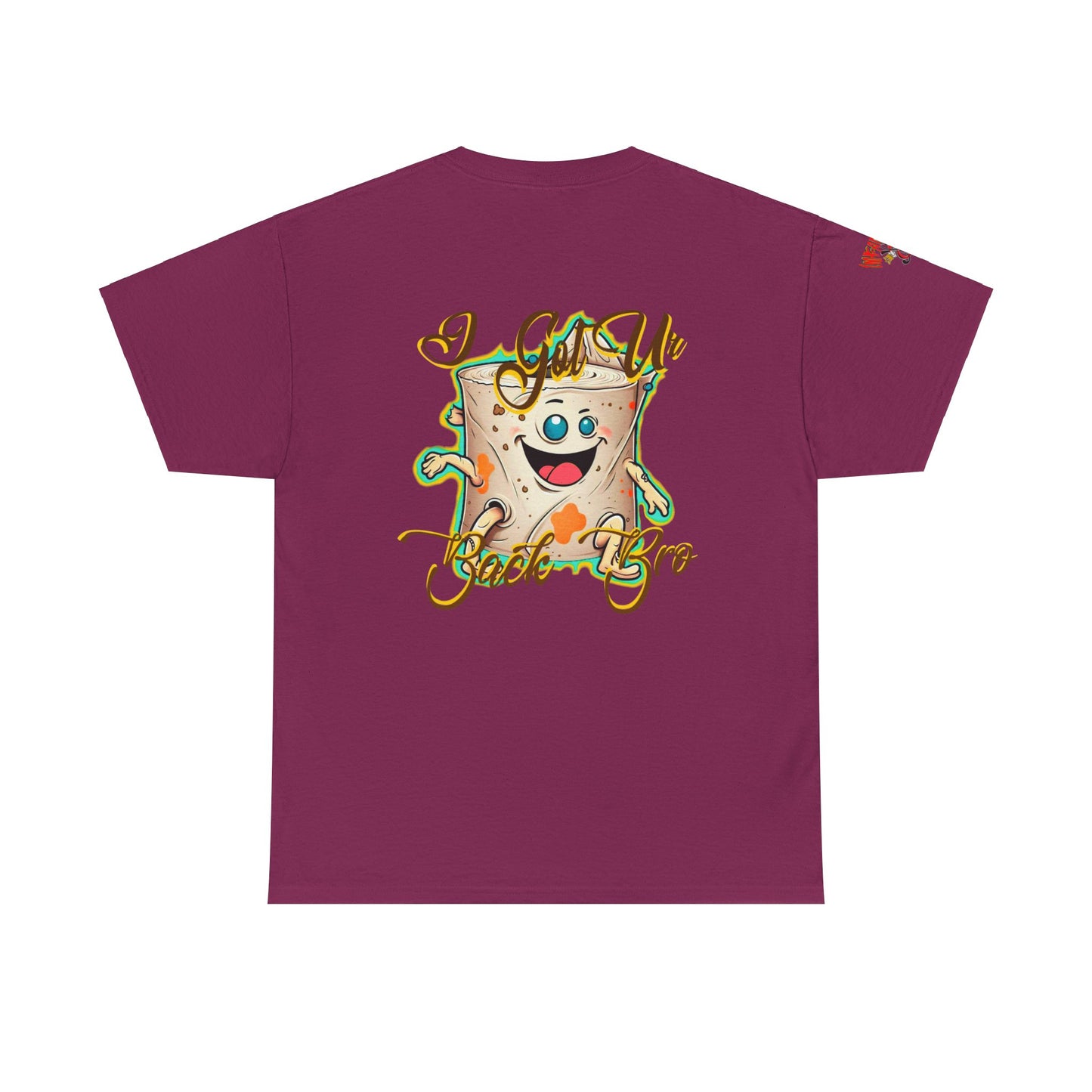 Premium graphic T-shirt - Imfamous Funny Toilet Paper “i got you back bro”