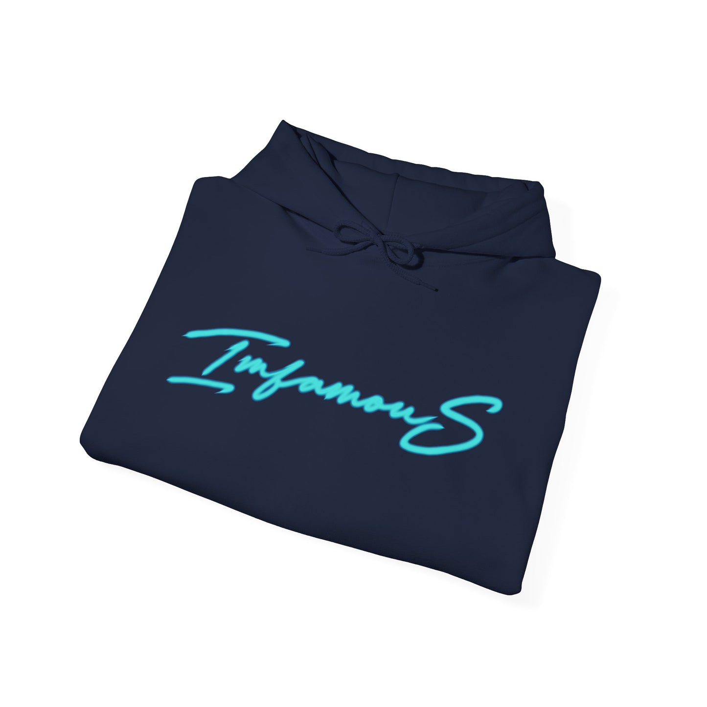 Premium Hooded Sweatshirt - Imfamous Golden Moose Knuckles Design
