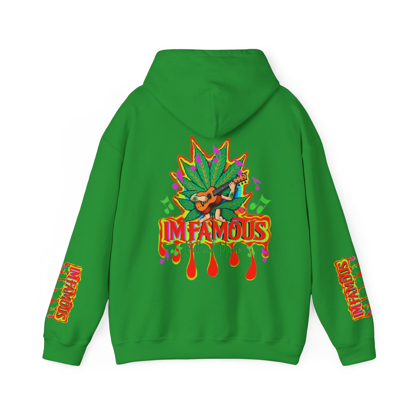 Premium Hooded Sweatshirt - Imfamous Pothead Music