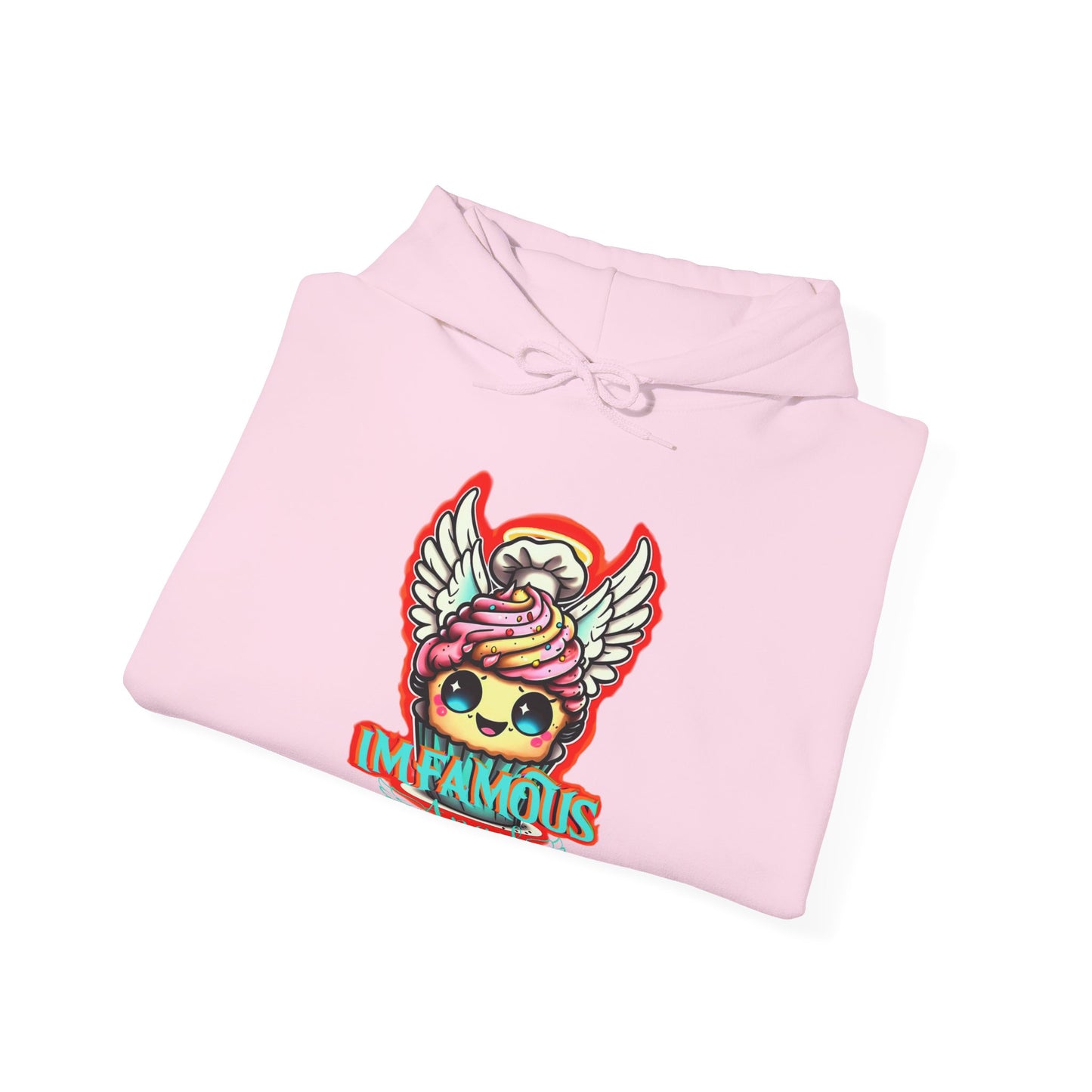 Imfamous Angel food cupcake 男女同款 Heavy Blend™ 连帽运动衫