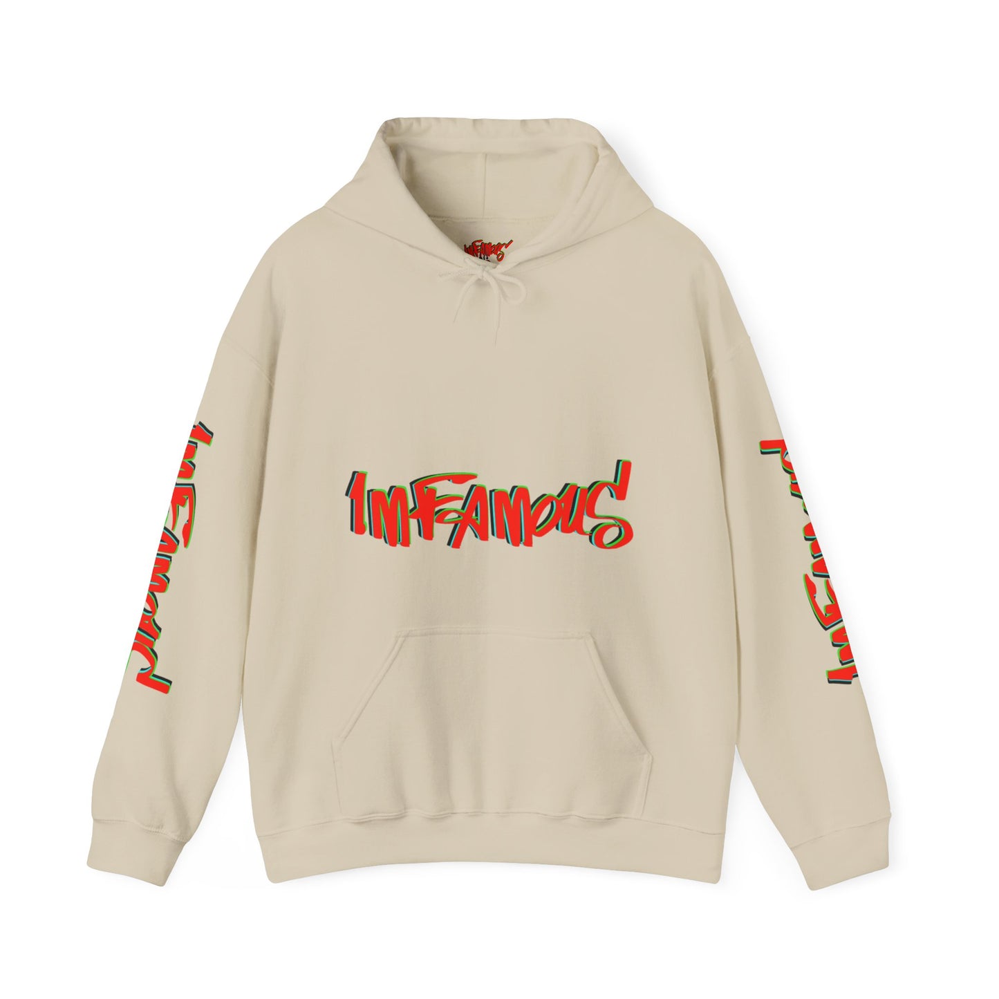 Premium graphic Hoodie - Imfamous halloween Design