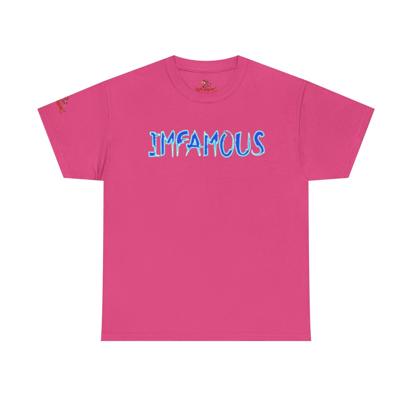 Unisex Heavy Cotton Tee - Imfamous Angel Food Cupcake Design #4