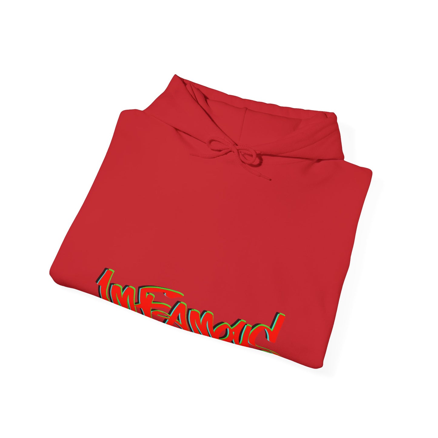 Premium graphic Hoodie - Imfamous halloween Design
