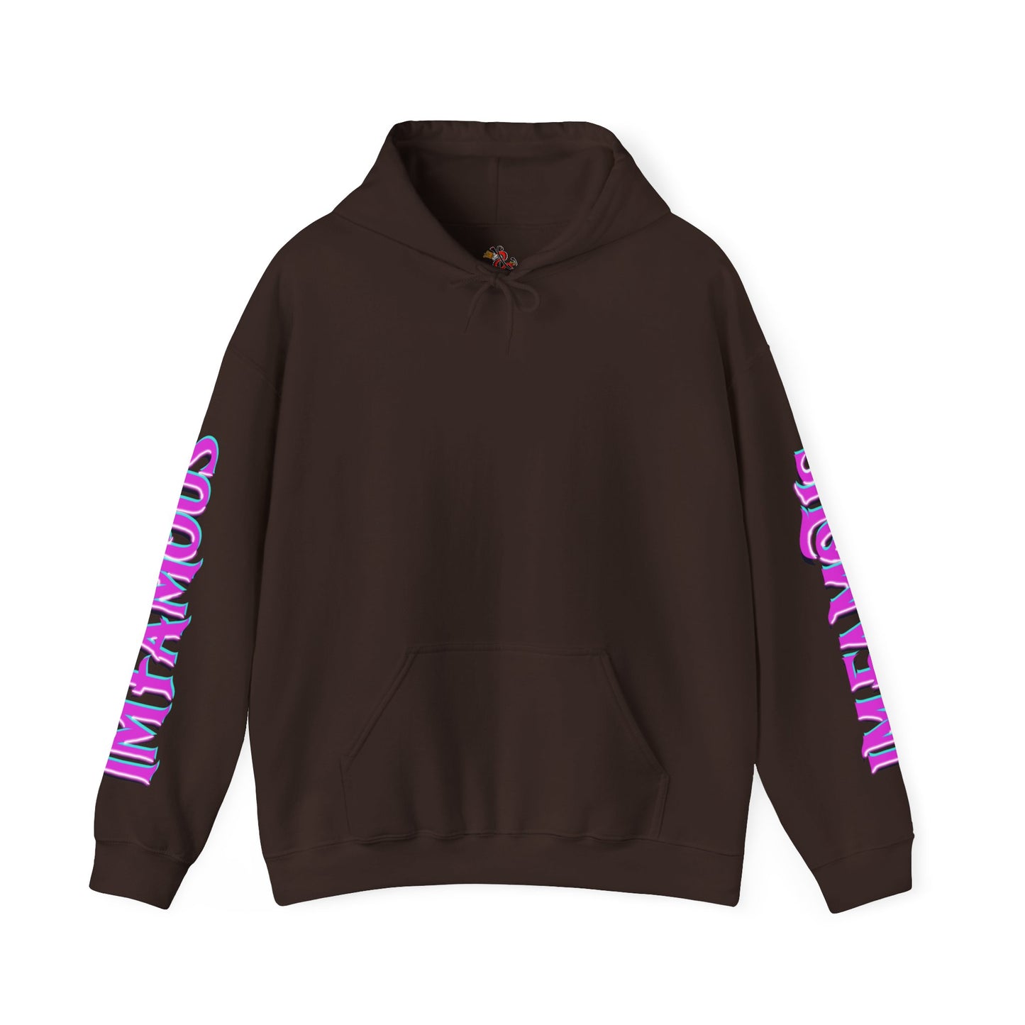 Premium Hooded Sweatshirt -cyclops being abducted by ufo