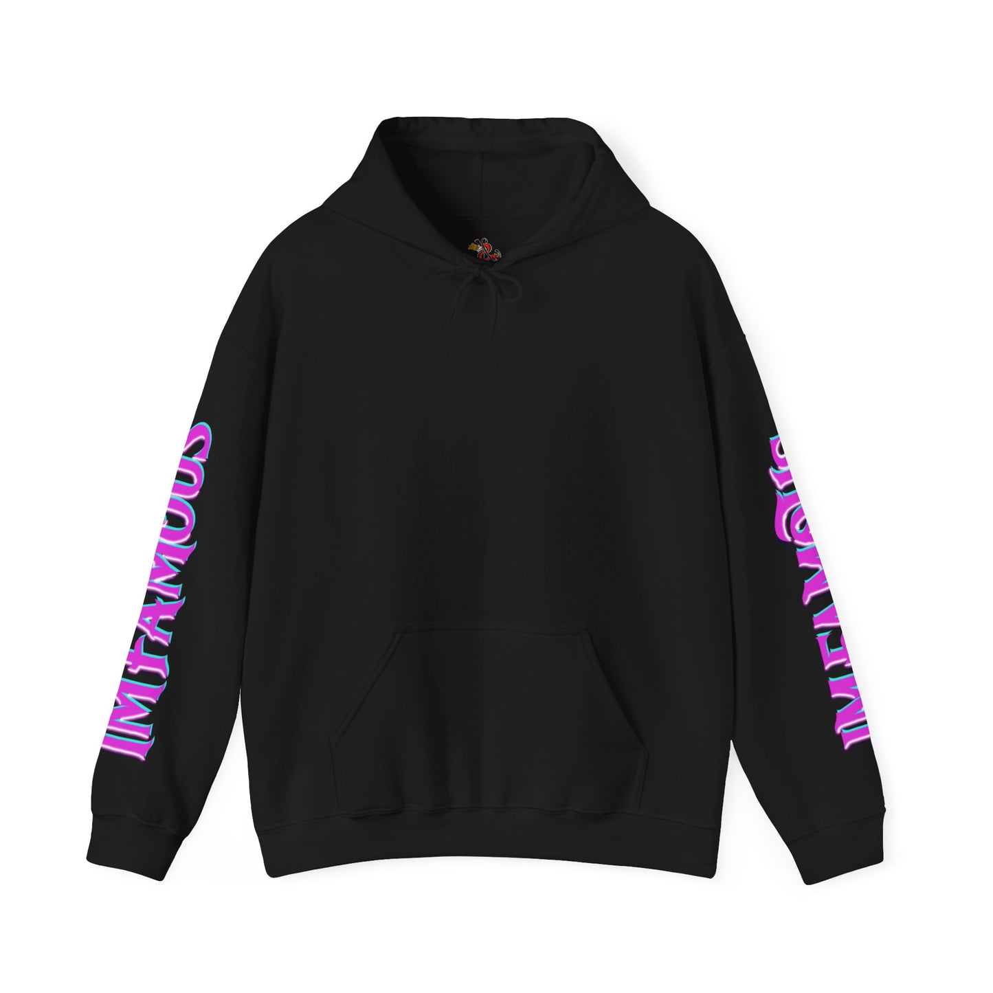 Premium Hooded Sweatshirt -cyclops being abducted by ufo