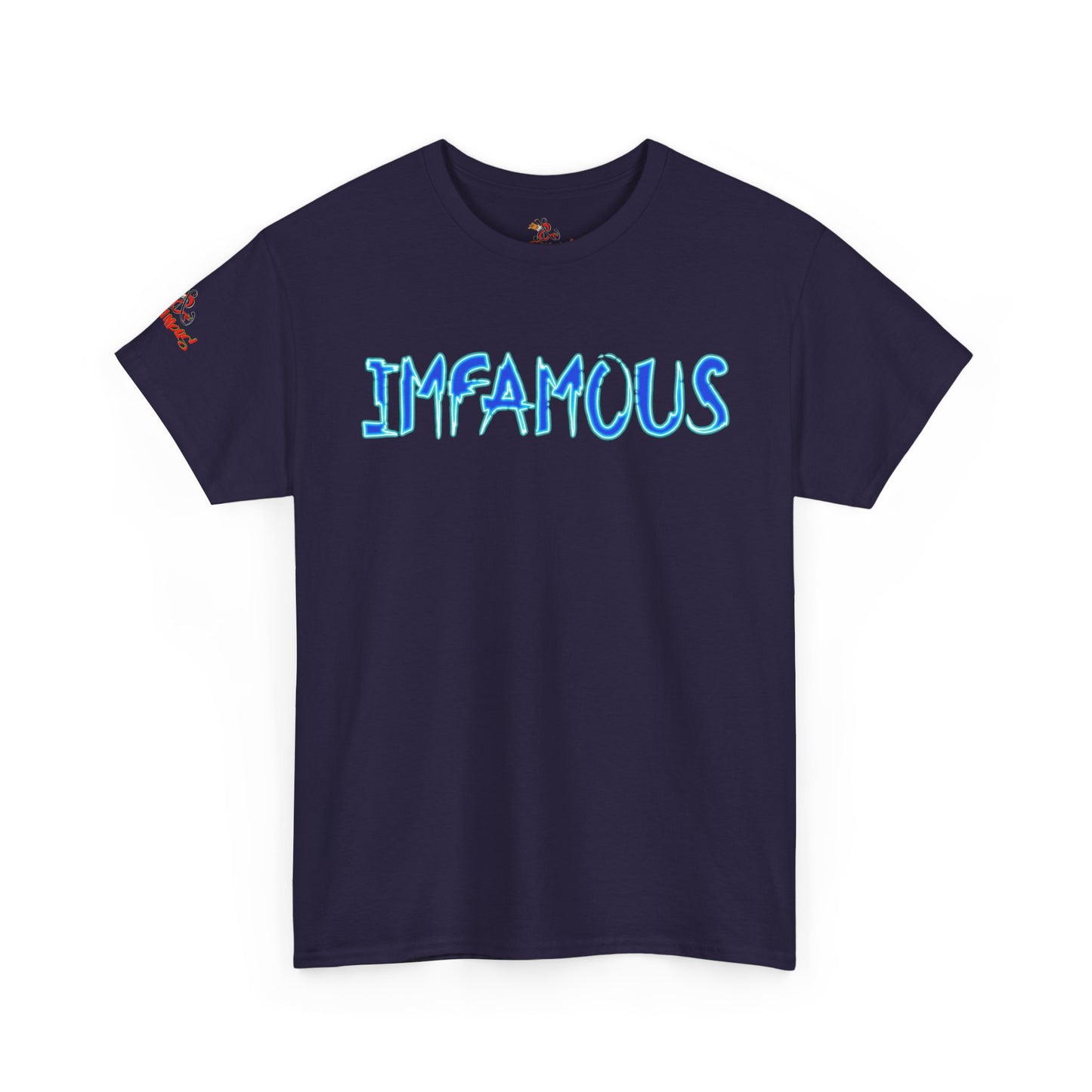 Unisex Heavy Cotton Tee - Imfamous Angel Food Cupcake Design #4