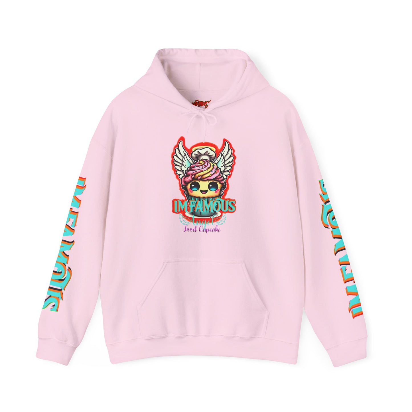 Imfamous Angel food cupcake 男女同款 Heavy Blend™ 连帽运动衫
