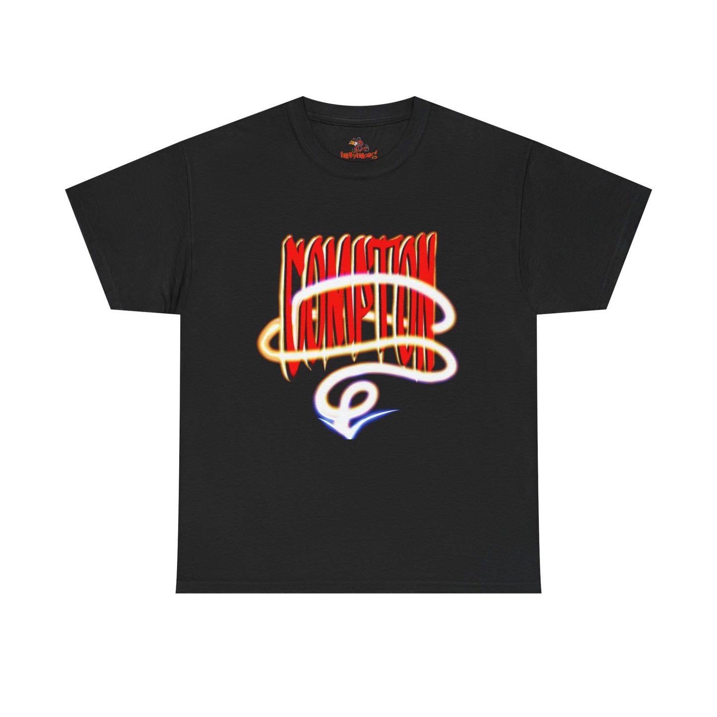 Compton Vibe Unisex Heavy Cotton Tee - Streetwear Style T-Shirt