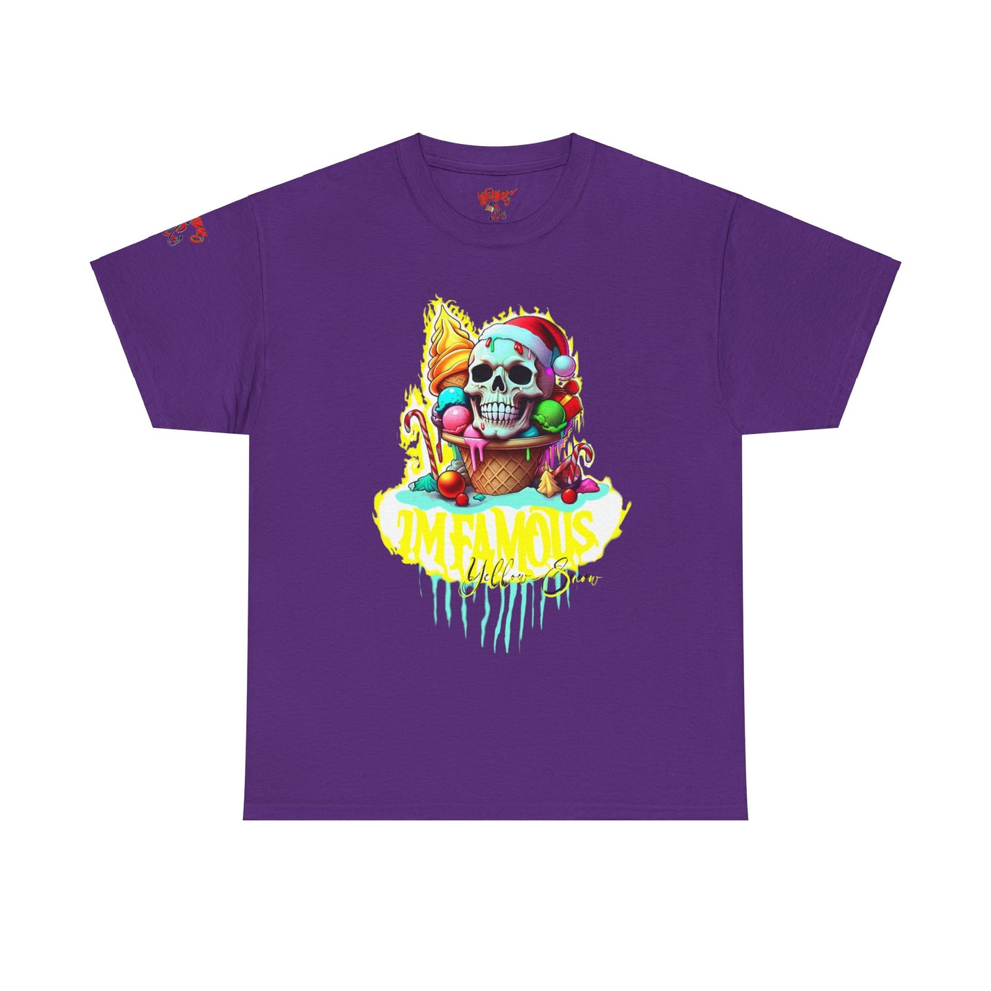 Premium graphic T-Shirt - Imfamous Christmas I-scream