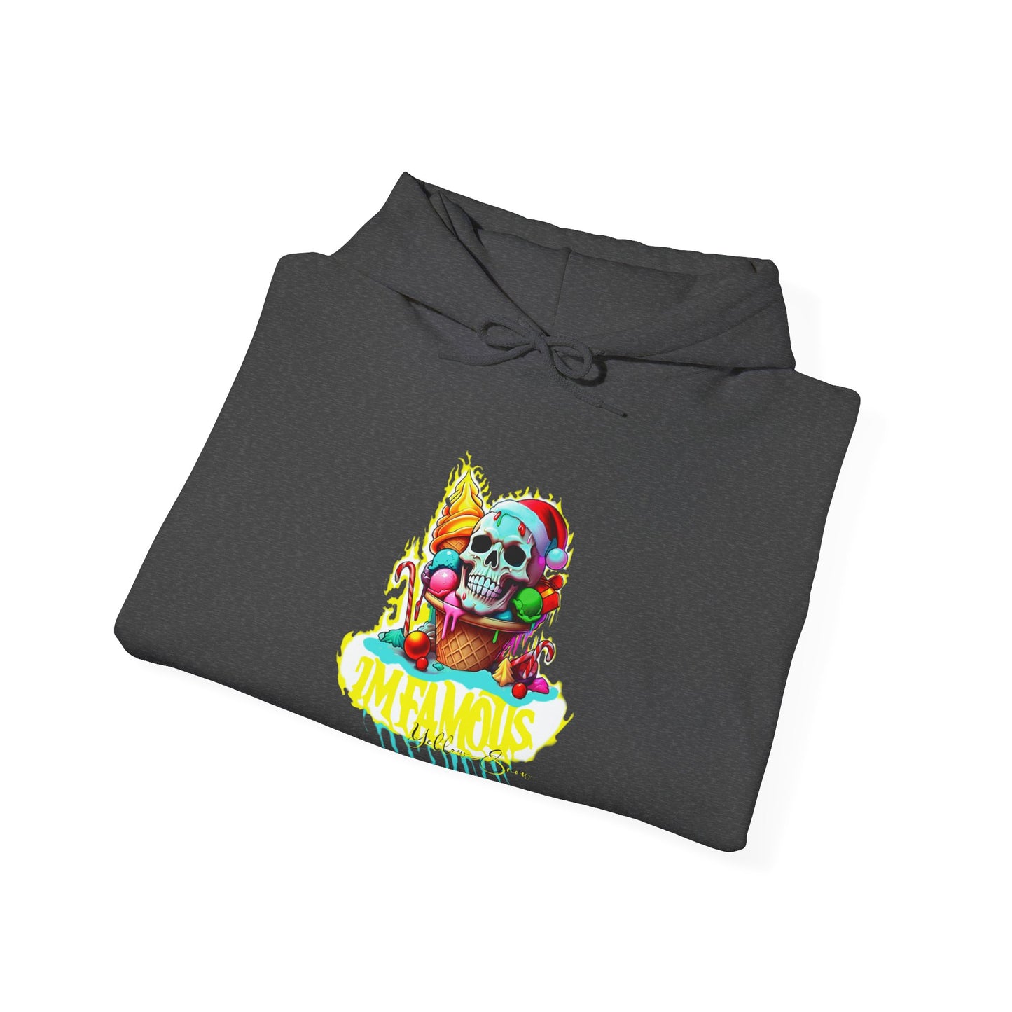 Premium hooded sweatshirt - Imfamous Yellow Snow I-scream Hoodie