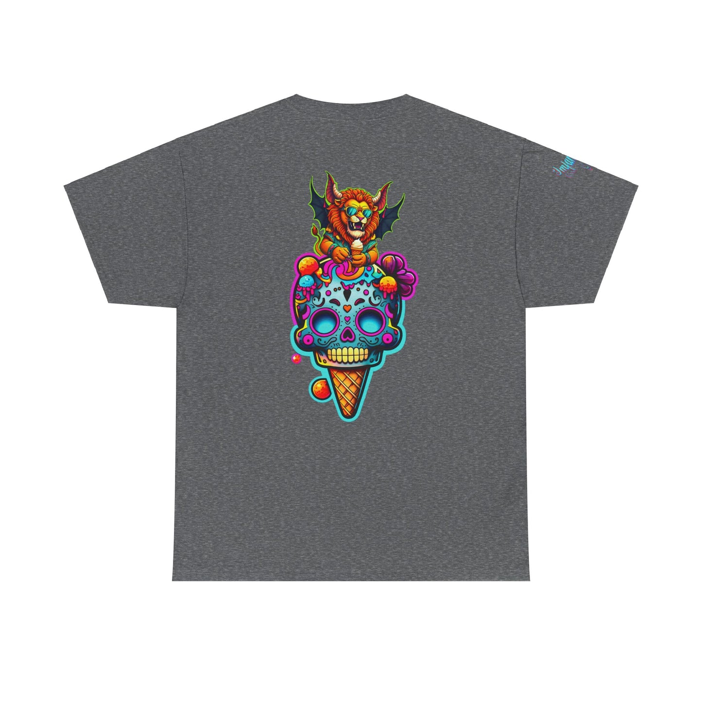 Premium Graphic T-shirt - Imfamous Leo I-scream Design