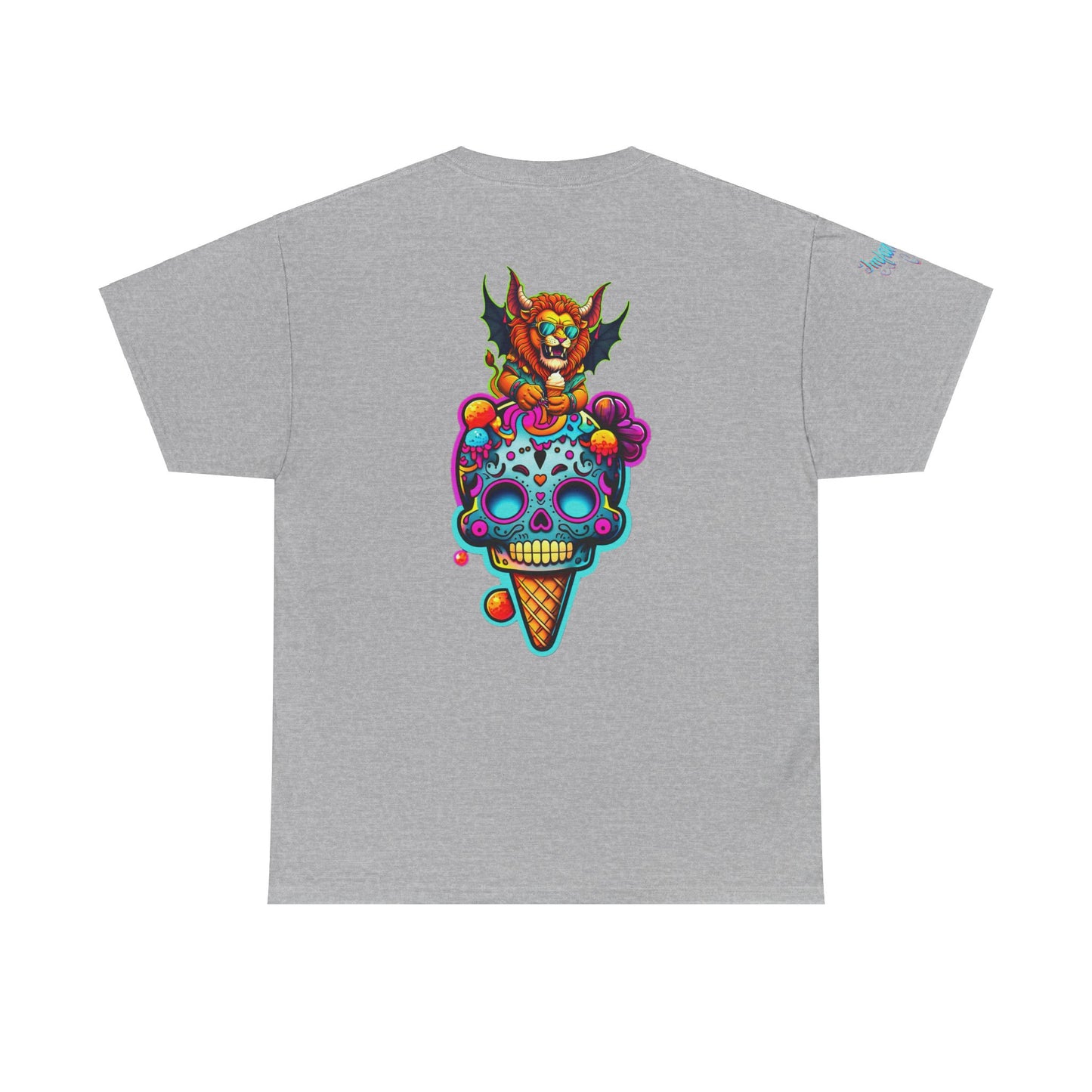 Premium Graphic T-shirt - Imfamous Leo I-scream Design