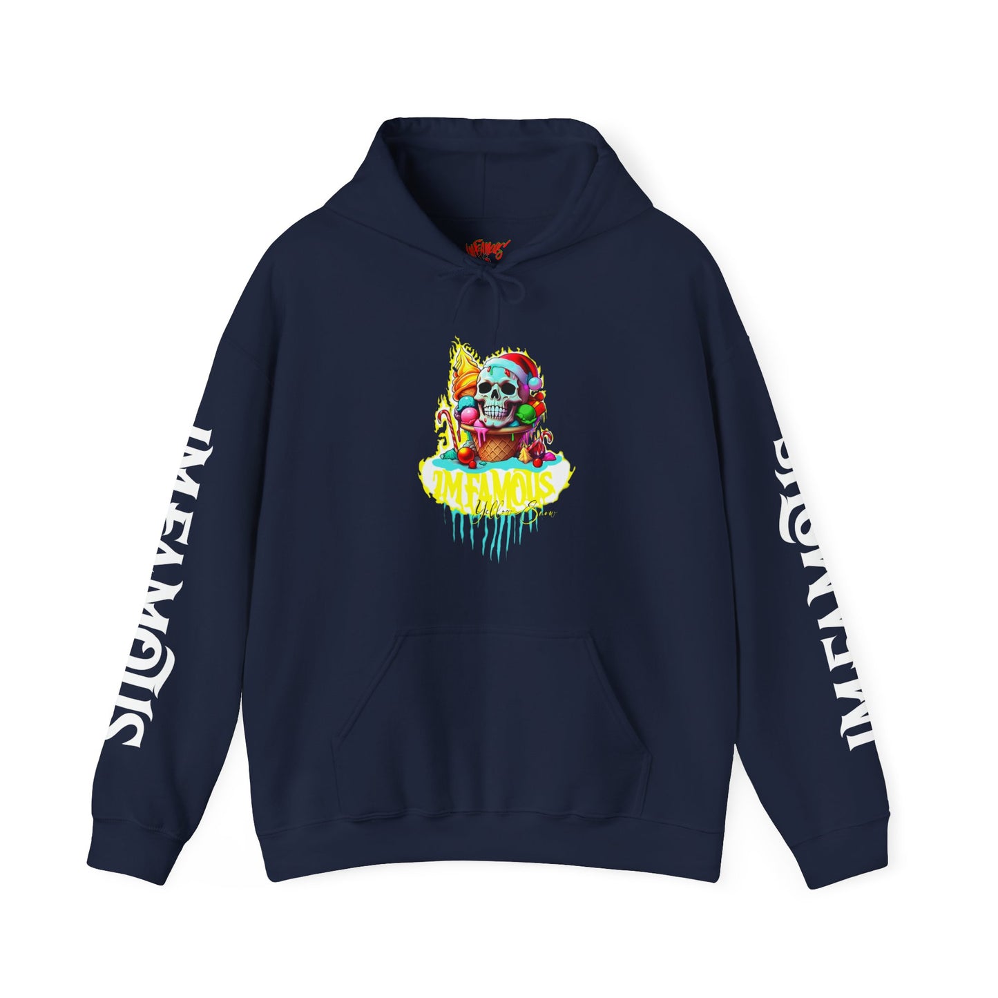 Premium hooded sweatshirt - Imfamous Yellow Snow I-scream Hoodie
