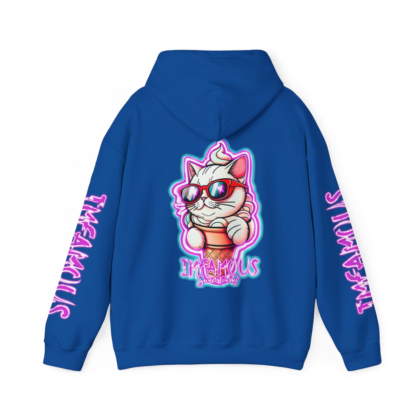 Premium hooded sweatshirt - Imfamous Sweet Pussy Cat Design