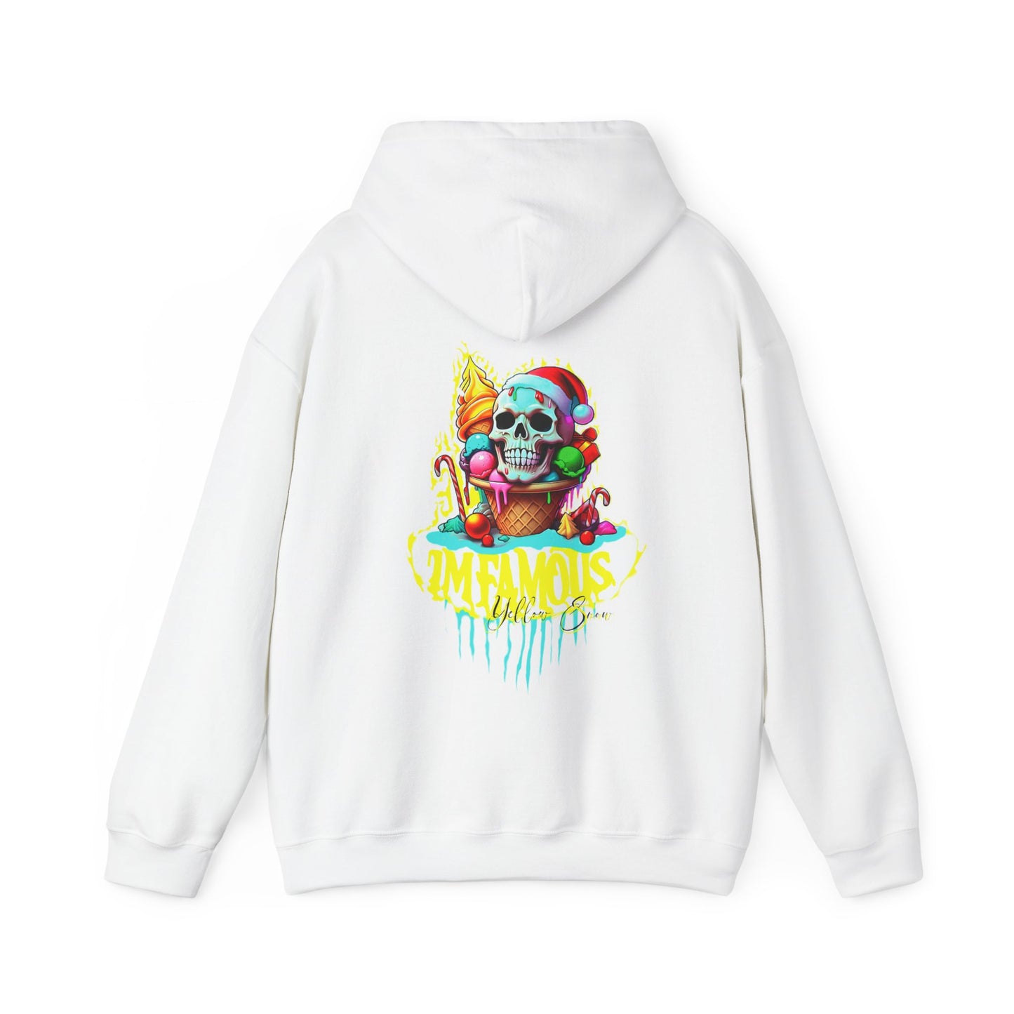 Premium hooded sweatshirt - Imfamous Yellow Snow I-scream Hoodie