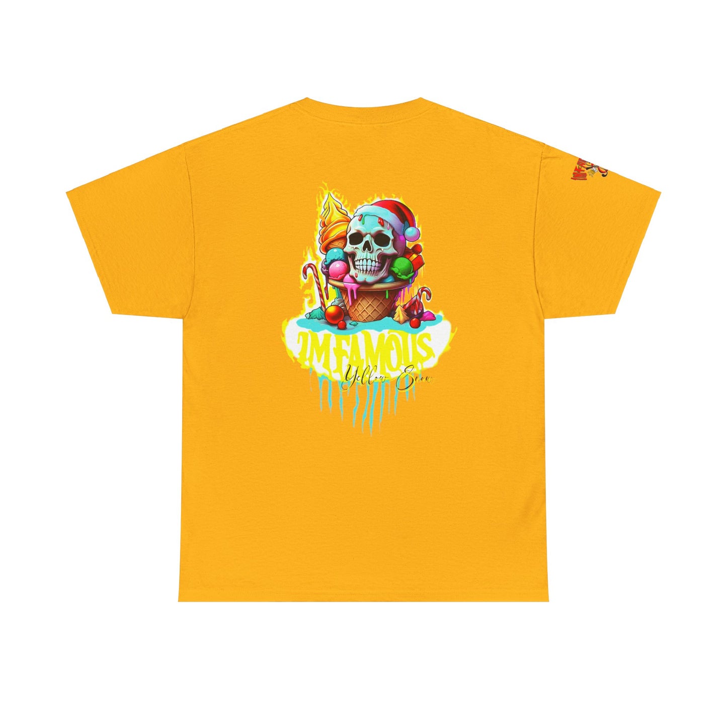 Premium Graphic T-shirt - Imfamous yellow snow i-scream